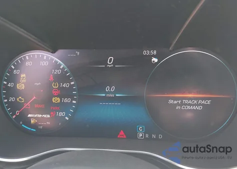 2020 Mercedes-Benz Amg Gt Roadster z USA, uszkodzony, nr VIN WDDYK7HA6LA026447